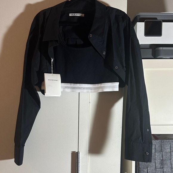 Alexander Wang Tops - NWT Alexander Wang Black Layered Top Set